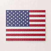 Amerikaanse vlag Puzzle Legpuzzel (Horizontaal)