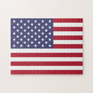 Amerikaanse vlag Puzzle Legpuzzel