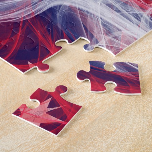 Amerikaanse vlag Puzzle Legpuzzel (Zijkant)