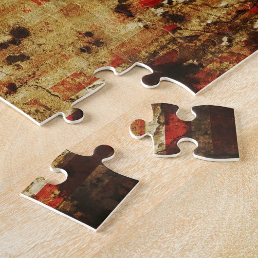 Amerikaanse vlag - Puzzle Legpuzzel (Zijkant)