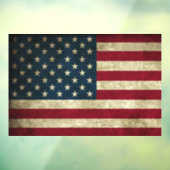 Amerikaanse vlag raamsticker (Vel 3)