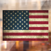 Amerikaanse vlag raamsticker (Vel 2)