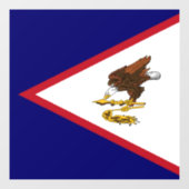 Amerikaanse vlag raamsticker (Vel)