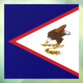 Amerikaanse vlag raamsticker (Vel 3)