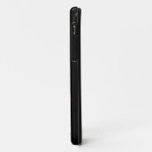 Amerikaanse vlag RED Case-Mate iPhone Case (Achterkant/links)