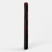 Amerikaanse vlag RED Case-Mate iPhone Case (Achterkant/rechts)