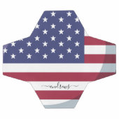 Amerikaanse vlag Red White Blue Patriotic Voetbal (Enkel)