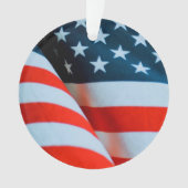 Amerikaanse vlag: Red White en Blue Ornament (voorkant)