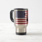 amerikaanse vlag reisbeker (Voorkant links)