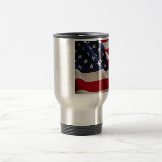 Amerikaanse vlag reisbeker (Center)