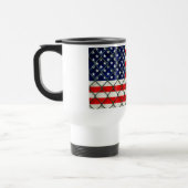 Amerikaanse Vlag Reizen Reisbeker (Links)