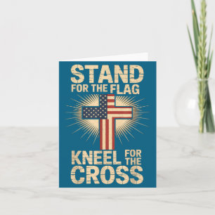 Amerikaanse vlag religieuze quote christelijk gelo kaart