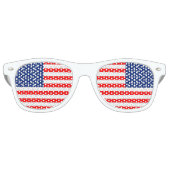 Amerikaanse vlag retro zonnebril (Voorkant)