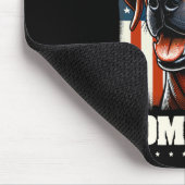 Amerikaanse vlag Rhodesian Ridgeback 4 juli Muismat (Hoek)