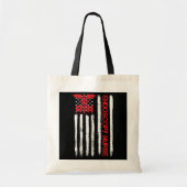 Amerikaanse vlag RN Endoscopie verpleegster Tote Bag (Voorkant)