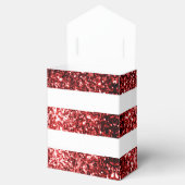 Amerikaanse vlag rode blauwe muggen zweet 16 bedankdoosjes (Geopend)