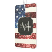 Amerikaanse vlag rode en blauwe muggenzifters luchtverfrisser (Links)