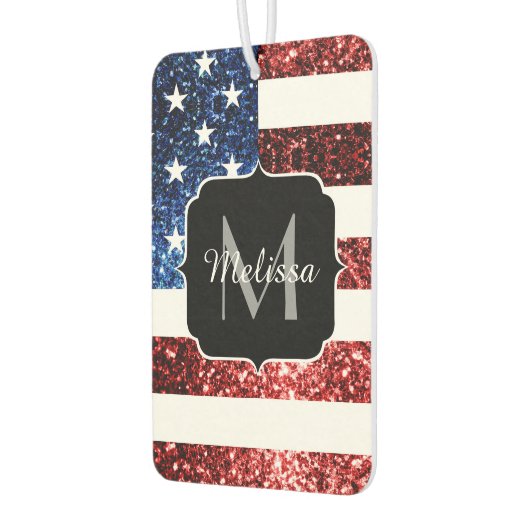 Amerikaanse vlag rode en blauwe muggenzifters luchtverfrisser (Links)