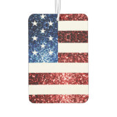 Amerikaanse vlag rode en blauwe muggenzifters luchtverfrisser (Achterkant)