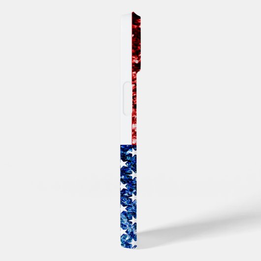 Amerikaanse vlag rode snuitjes Case-Mate iPhone case (Achterkant / Rechts)