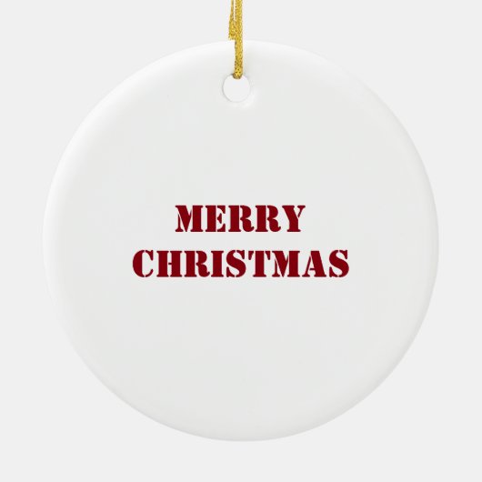 Amerikaanse vlag rode snuitjes keramisch ornament (Achterkant)