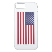 Amerikaanse vlag rode witte blauwe patriottische i Case-Mate iPhone case (Achterkant)