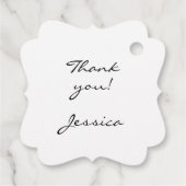 Amerikaanse vlag rode witte blauwe sparken glitter bedankjes labels (Achterkant)