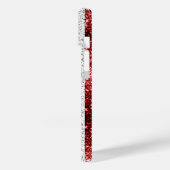 Amerikaanse vlag rode witte snuitjes Case-Mate iPhone case (Achterkant / Links)