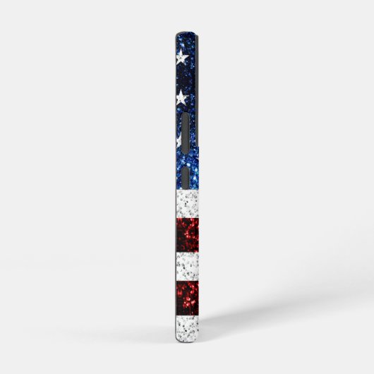 Amerikaanse vlag rode witte spinkelaar samsung galaxy hoesje (Rechterkant)