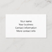 Amerikaanse vlag rode witte spinkelaar visitekaartje (Achterkant)