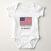 Amerikaanse vlag romper (Voorkant)