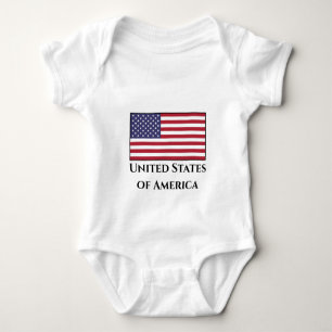 Amerikaanse vlag romper