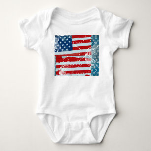 Amerikaanse vlag romper