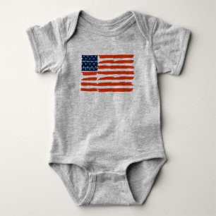 Amerikaanse vlag romper