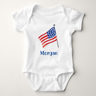 Amerikaanse vlag romper
