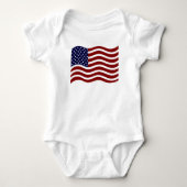 Amerikaanse vlag romper (Voorkant)