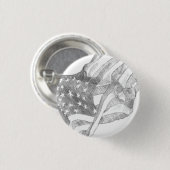 Amerikaanse vlag ronde button 3,2 cm (Voorkant /achterkant)