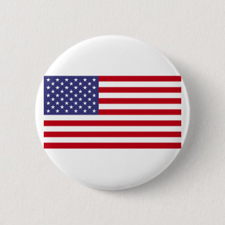 Amerikaanse vlag ronde button 5,7 cm