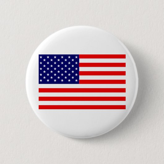 Amerikaanse vlag ronde button 5,7 cm (Voorkant)
