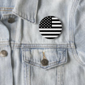 Amerikaanse vlag ronde button 5,7 cm (In situ)