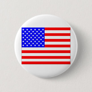 Amerikaanse vlag ronde button 5,7 cm