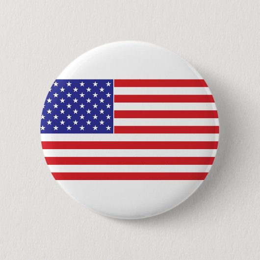 Amerikaanse vlag ronde button 5,7 cm (Voorkant)