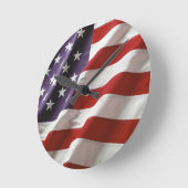 Amerikaanse vlag ronde klok (Hoek)