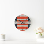 Amerikaanse vlag ronde klok (Huis)