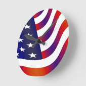 Amerikaanse Vlag Ronde Klok (Hoek)