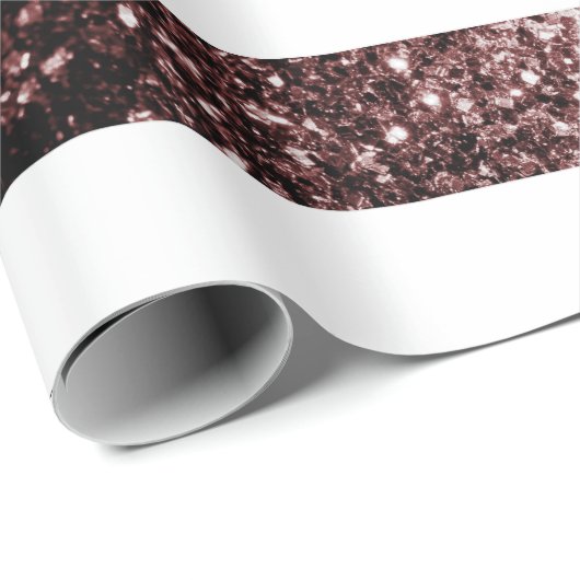 Amerikaanse vlag  rood blauw fonkelt glitters cadeaupapier (Rol Hoek)