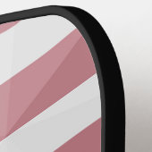 Amerikaanse vlag Rood Wit Blauw Amerika Geometrisc Pickleball Paddle (Links Detail)