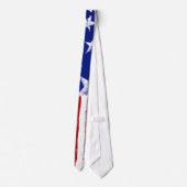 Amerikaanse Vlag Rood Wit Blauwe Stropdas Sterren  (Achterkant)