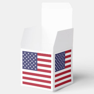 Amerikaanse vlag rood wit en blauw Amerikaans patr Bedankdoosjes