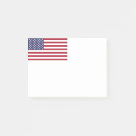 Amerikaanse vlag rood wit en blauw post-it® notes